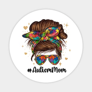 Autism Mom Autism Awareness Gift for Birthday, Mother's Day, Thanksgiving, Christmas Magnet